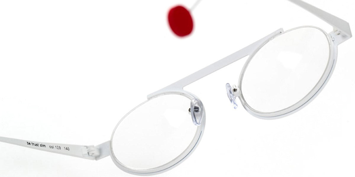 Sabine Be® Be Trust Slim - Satin White Eyeglasses