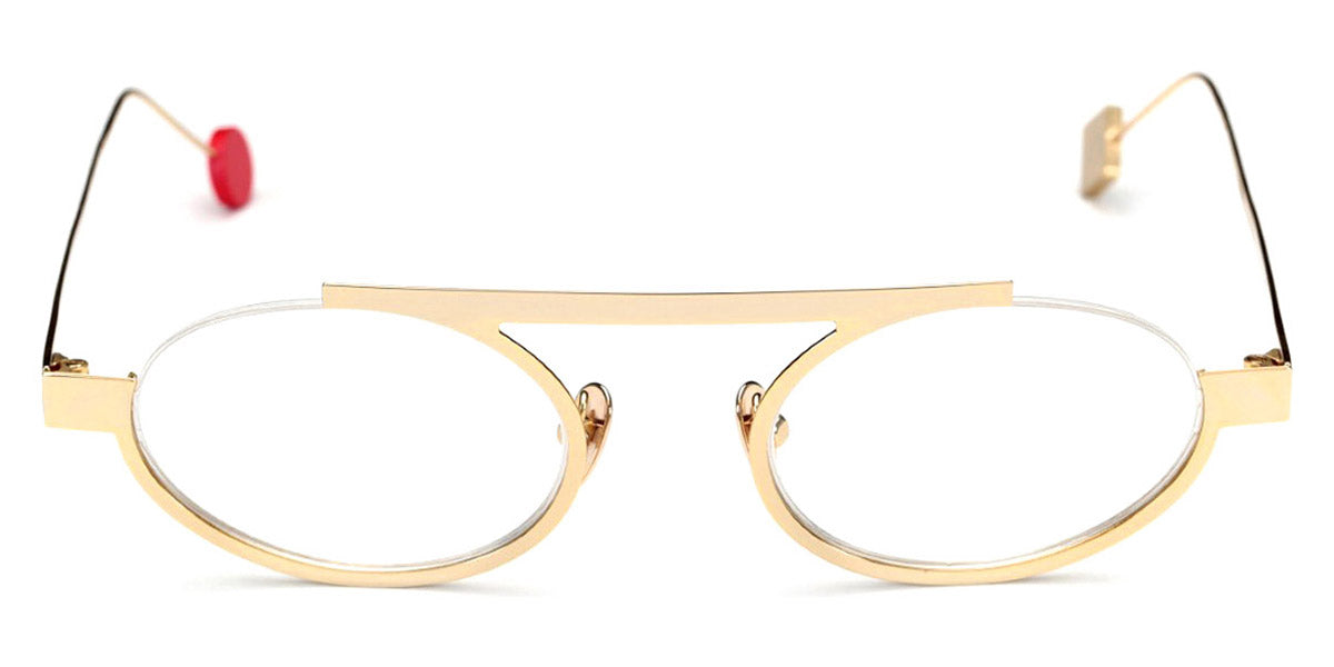 Sabine Be® Be Trust Slim - Polished Pale Gold Eyeglasses