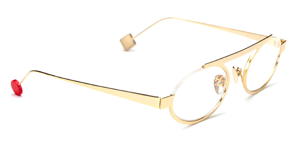 Sabine Be® Be Trust Slim - Polished Pale Gold Eyeglasses