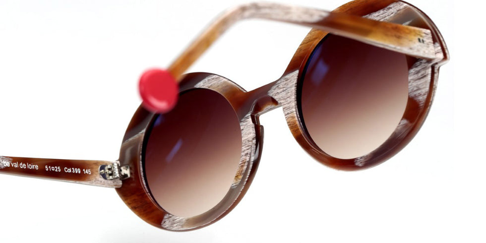 Sabine Be® Be Val De Loire Sun SB Be Val De Loire Sun 399 51 - Shiny Vintage Horn Sunglasses