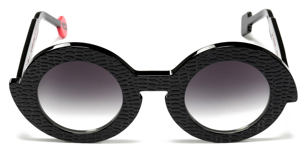Sabine Be® Be Val De Loire Sun SB Be Val De Loire Sun black12 51 - Shiny Black Snake Sunglasses