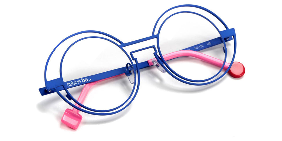 Sabine Be® Be Val De Loire Wire SB Val De Loire Wire 122 50 - Satin Blue Majorelle Eyeglasses