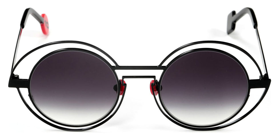 Sabine Be® Be Val De Loire Wire Sun SB Be Val De Loire Wire Sun black01 50 - Lacquered Black Sunglasses