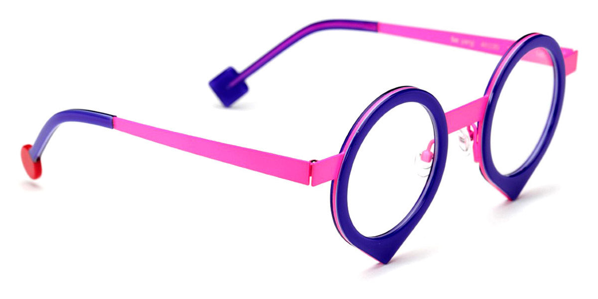 Sabine Be® Be Yang - Shiny Purple / Satin Neon Pink Eyeglasses