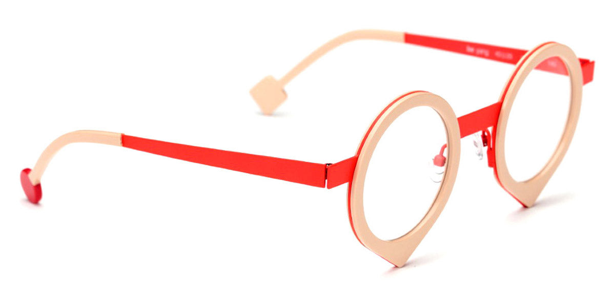 Sabine Be® Be Yang - Shiny Nude / Satin Neon Orange Eyeglasses