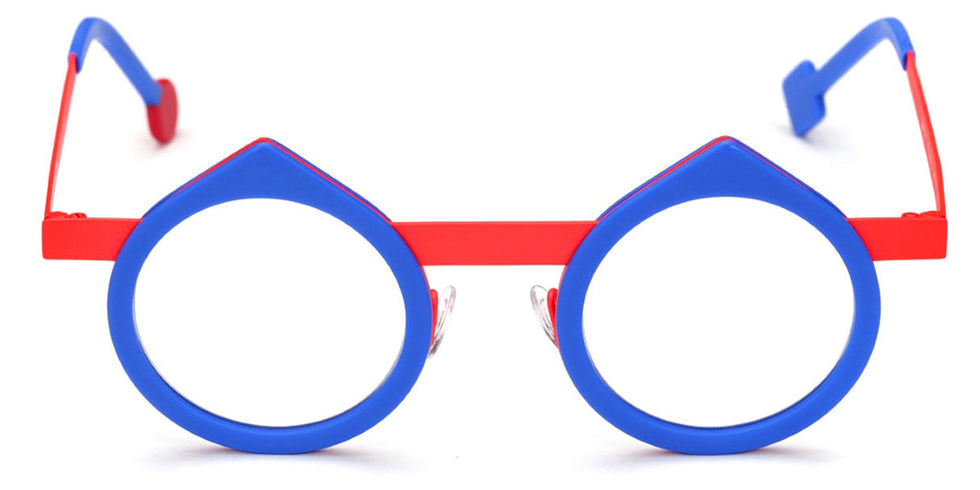 Sabine Be® Be Yin - Matte Blue Klein / Satin Neon Orange Eyeglasses