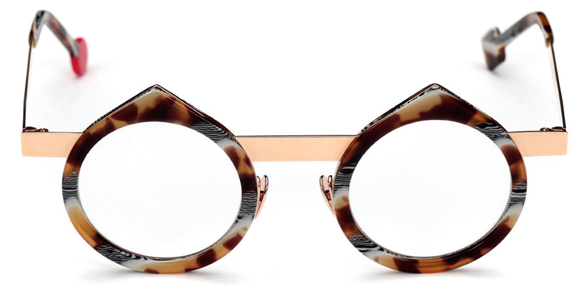 Sabine Be® Be Yin - Shiny Vintage Tortoise / Polished Rose Gold Eyeglasses