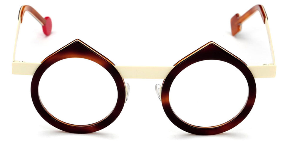 Sabine Be® Be Yin - Shiny Blonde Tortoise / Satin Ivory Eyeglasses