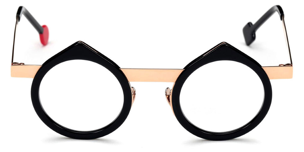 Sabine Be® Be Yin - Shiny Midnight Blue / Polished Rose Gold Eyeglasses