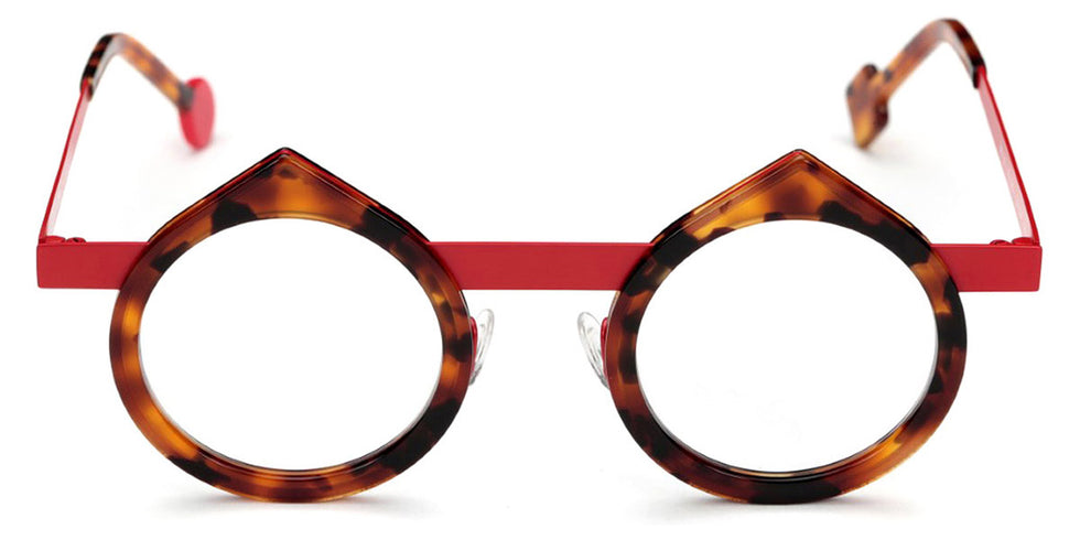 Sabine Be® Be Yin - Shiny Fawn Tortoise / Satin Red Eyeglasses