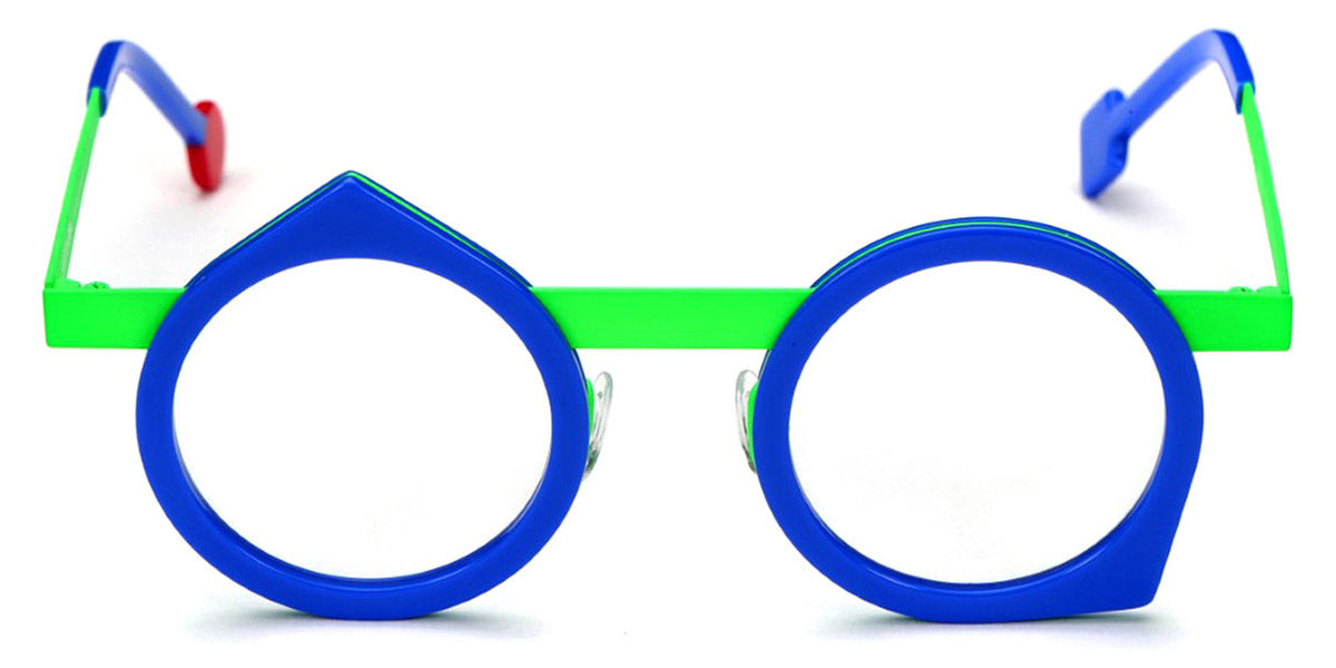 Sabine Be® Be Yoon - Shiny Blue Klein / Satin Neon Green Eyeglasses