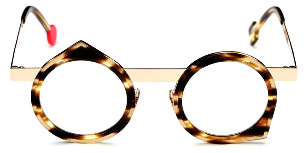 Sabine Be® Be Yoon - Shiny Flamed Tortoise / Polished Pale Gold Eyeglasses