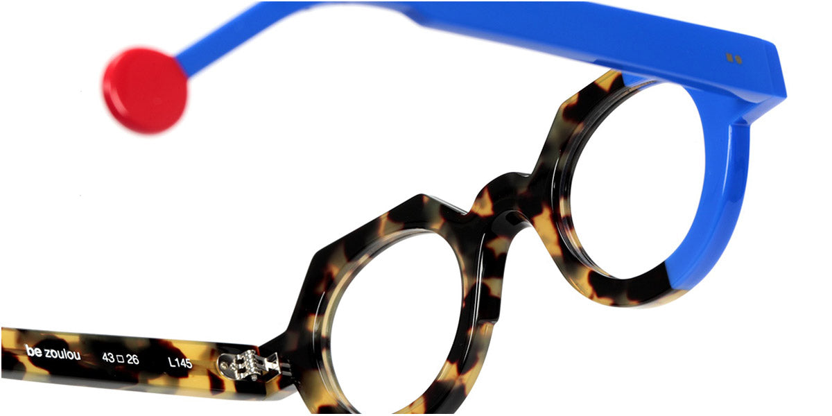 Sabine Be® Be Zoulou SB Be Zoulou 753 43 - Shiny Tokyo Tortoiseshell / Shiny Majorelle Blue Eyeglasses