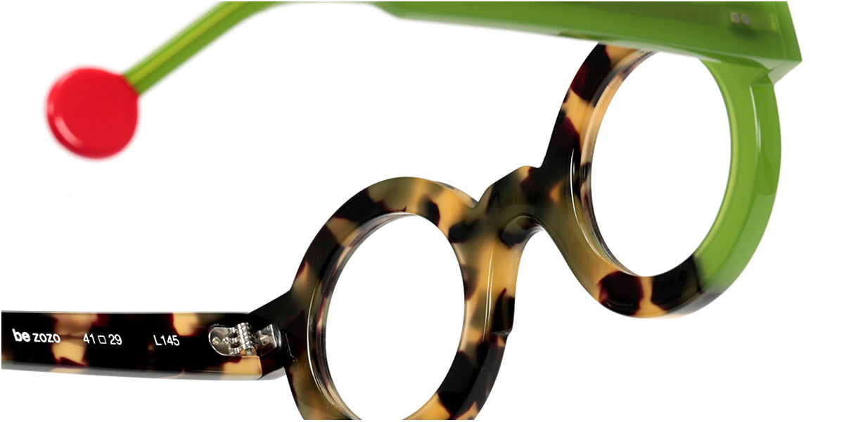 Sabine Be® Be Zozo SB Be Zozo 749 41 - Shiny Khaki Tortoiseshell / Shiny Opal Khaki Eyeglasses