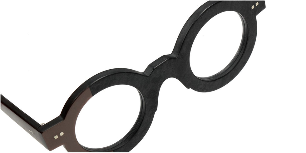 Sabine Be® Be Zozo SB Be Zozo 752 41 - Matte Marbled Slate Gray / Matte Iced Brown Eyeglasses