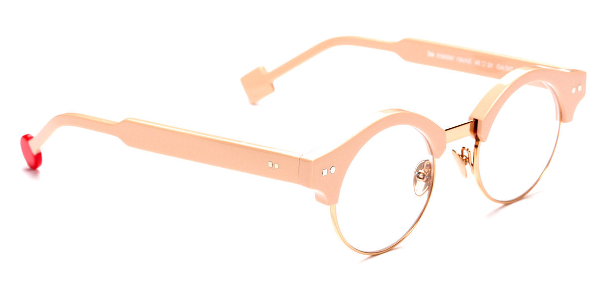 Sabine Be® Be Master Round SB Be Master Round 547 45 - Shiny Nude / Polished Rose Gold Eyeglasses