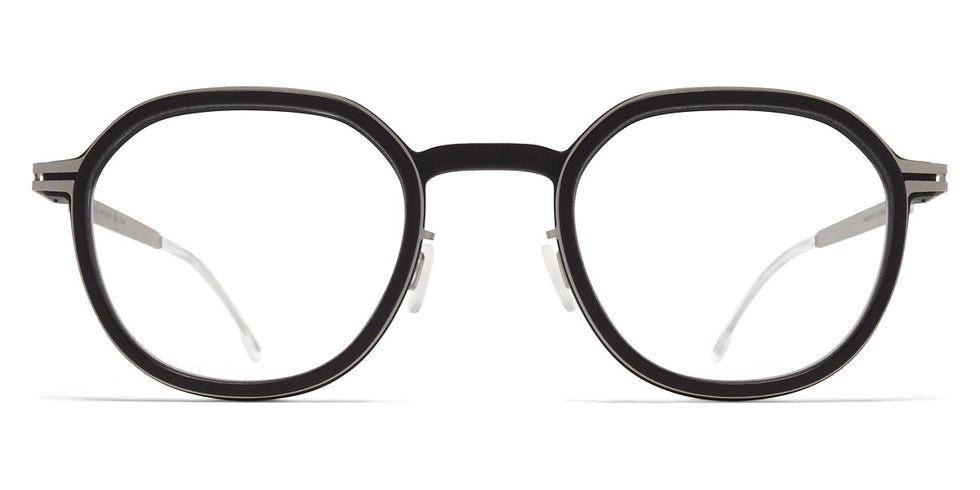 Mykita® BIRCH MYK BIRCH MH49 Pitch Black/Matte Silver 47 - MH49 Pitch Black/Matte Silver Eyeglasses
