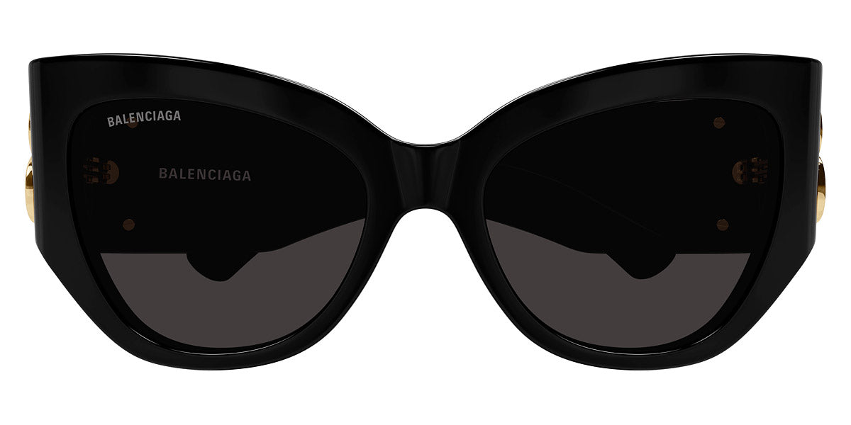 Balenciaga® BB0322S BL BB0322S 002 55 - Black / Gray Lenses