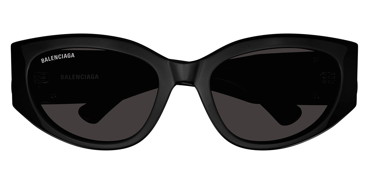 Balenciaga® BB0324SK BL BB0324SK 001 55 - Black / Gray