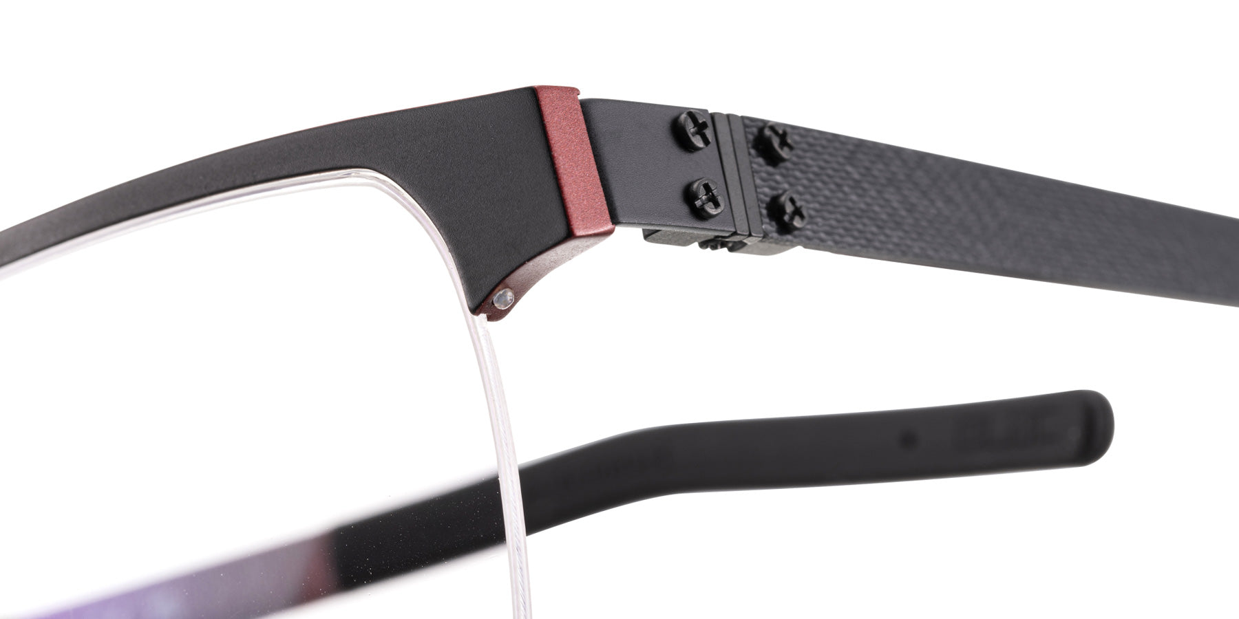 BLAC® JENS Eyeglasses - BLACK-SCARLET