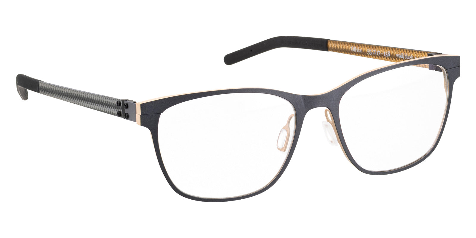BLAC® OLIVIA Eyeglasses - WOLF-BLUSH