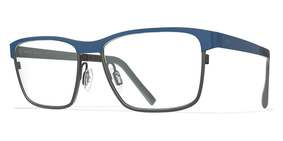 Blackfin® BLACK RIVER BLF BLACK RIVER 1504 53 - Blue/Gunmetal Gray Eyeglasses