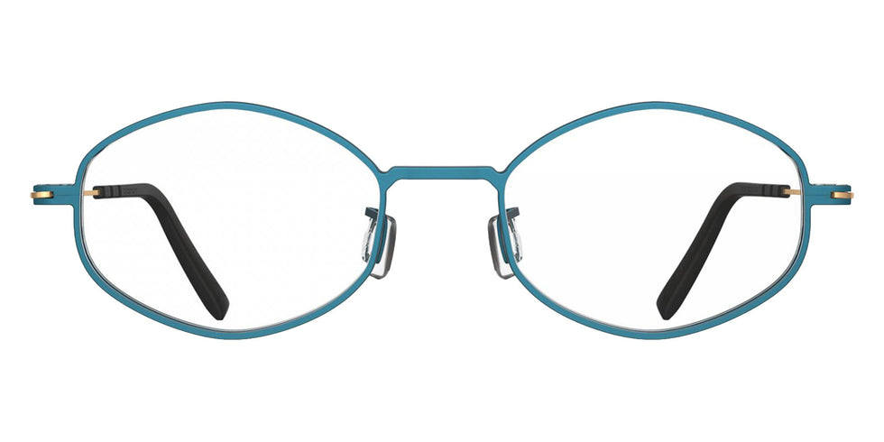 Blackfin® ALTADENA Eyeglasses BLF ALTADENA OP 1980 51 - Ultramarine Green/Shiny Oxide Orange
