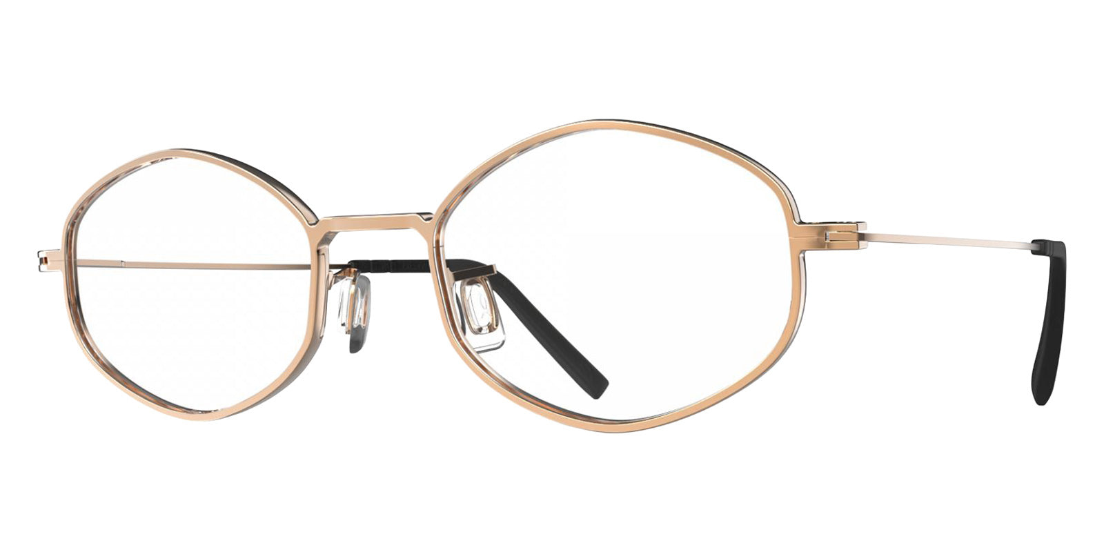 Blackfin® ALTADENA Eyeglasses BLF ALTADENA OP 1981 51 - Shiny Copper Gold