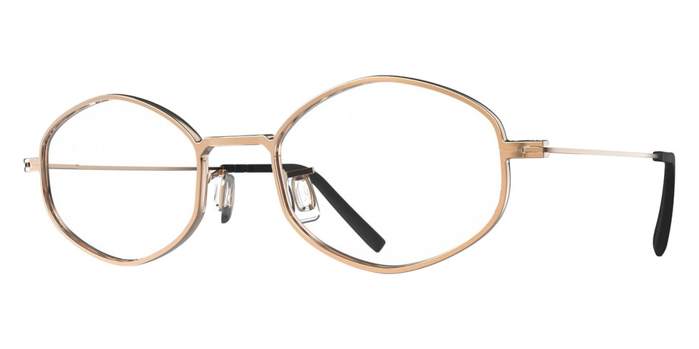 Blackfin® ALTADENA Eyeglasses BLF ALTADENA OP 1981 51 - Shiny Copper Gold