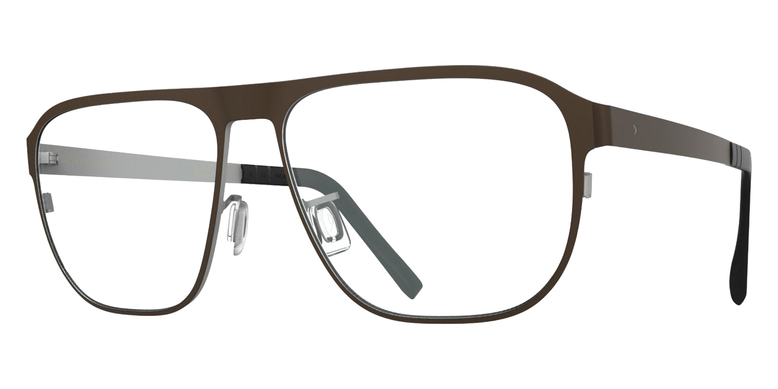 Blackfin® BAYSHORE Eyeglasses - MOKA BROWN/OPAL GRAY 1830