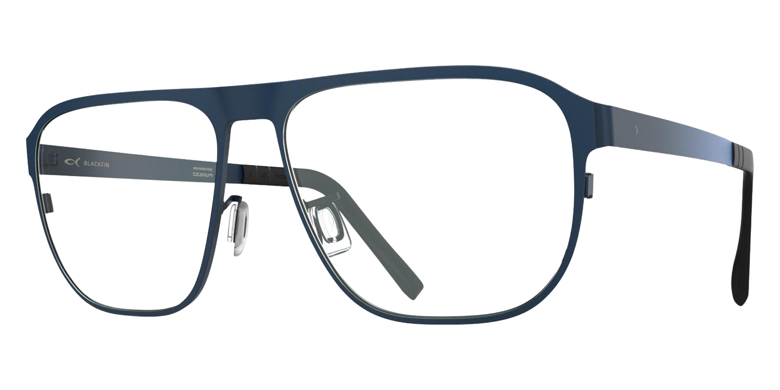 Blackfin® BAYSHORE Eyeglasses - SHADOW DARK BLUE/TROPICAL BLUE 1886