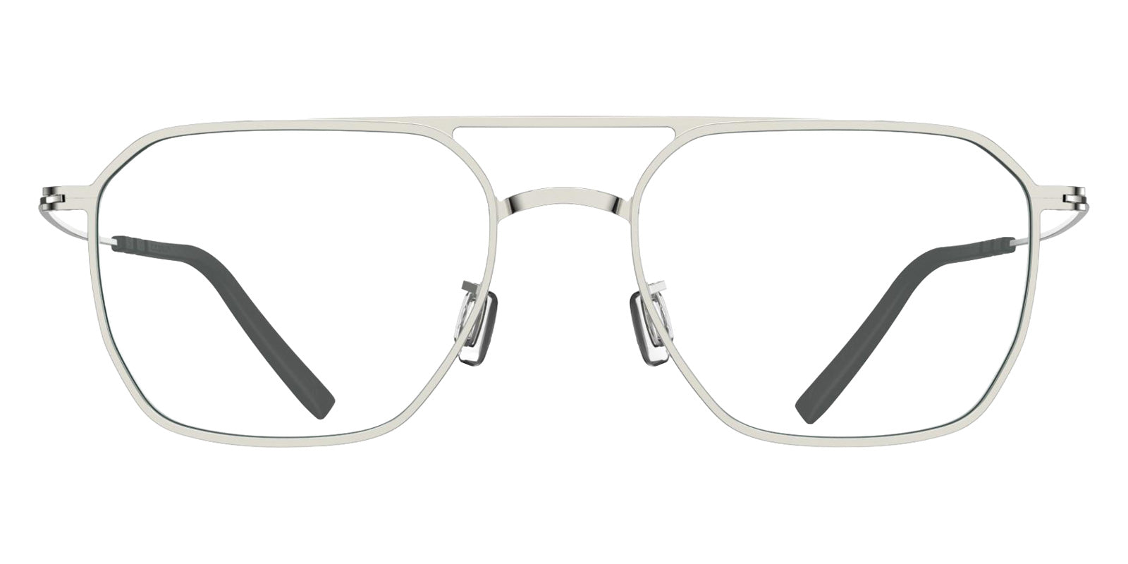 Blackfin® DAVENPORT BLF DAVENPORT SHINY SILVER 1577 56 Eyeglasses - SHINY SILVER 1577