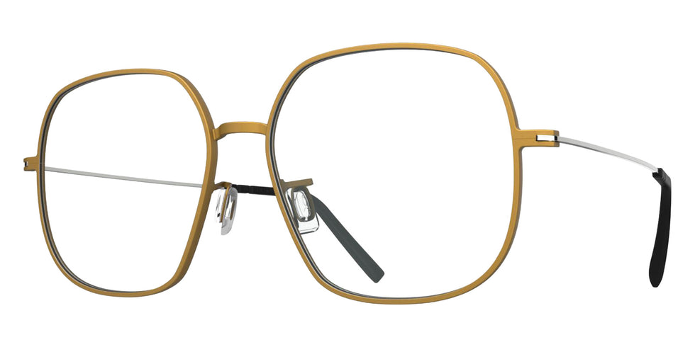 Blackfin® DEL MAR BLF DEL MAR OCHRE YELLOW/SHINY SILVER 1759 56 Eyeglasses - OCHRE YELLOW/SHINY SILVER 1759
