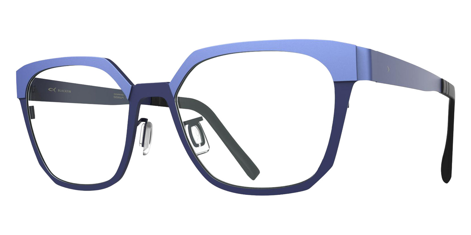 Blackfin® DELRAY BLF DELRAY PROVENCE BLUE/VELVET PURPLE 1912 53 Eyeglasses - PROVENCE BLUE/VELVET PURPLE 1912