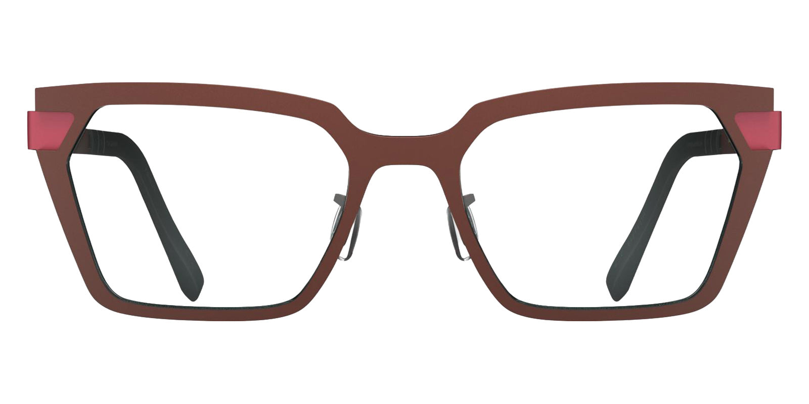 Blackfin® DESTIN BLF DESTIN CHERRY RED/RUST RED 1925 53 Eyeglasses - CHERRY RED/RUST RED 1925