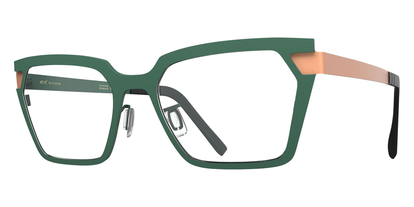 Blackfin® DESTIN BLF DESTIN COIN COPPER/DEEP LAKE 1907 53 Eyeglasses - COIN COPPER/DEEP LAKE 1907