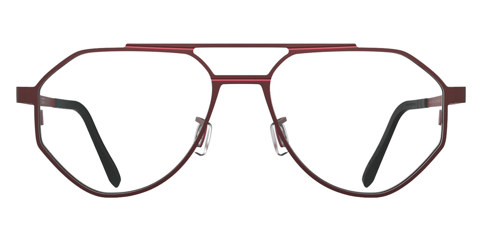 Blackfin® HAMILTON Eyeglasses BLF HAMILTON OP 1977 55 - Rust Red/Cherry Red