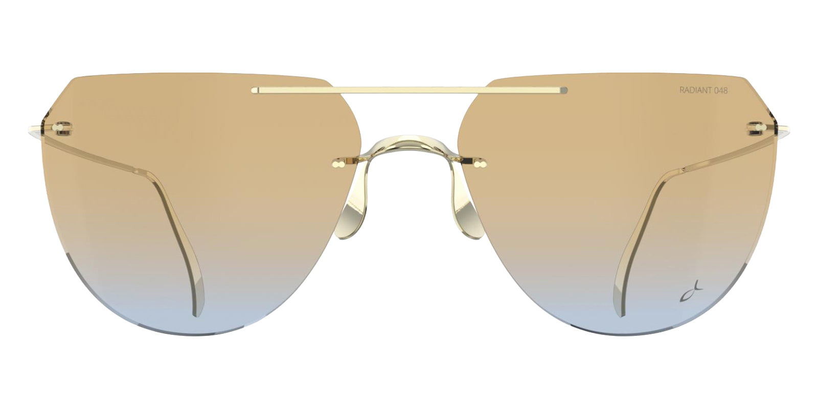 Blackfin® INFINITY 02 Sunglasses - SHINY LIGHT GOLD/R048 1806
