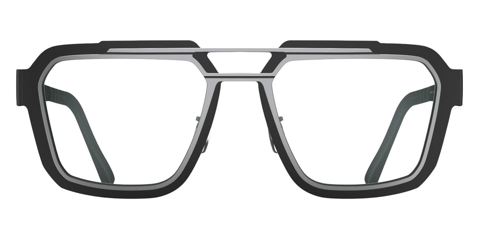 Blackfin® IRON HARBOR BLF IRON HARBOR BLACKFIN BLACK/SATIN SILVER 1462 56 Eyeglasses - BLACKFIN BLACK/SATIN SILVER 1462