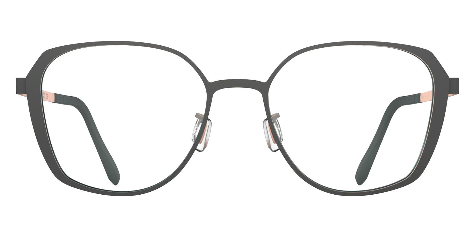 Blackfin® LANAI Eyeglasses BLF LANAI OP 1826 53 - Smoky Brown/Blush Pink