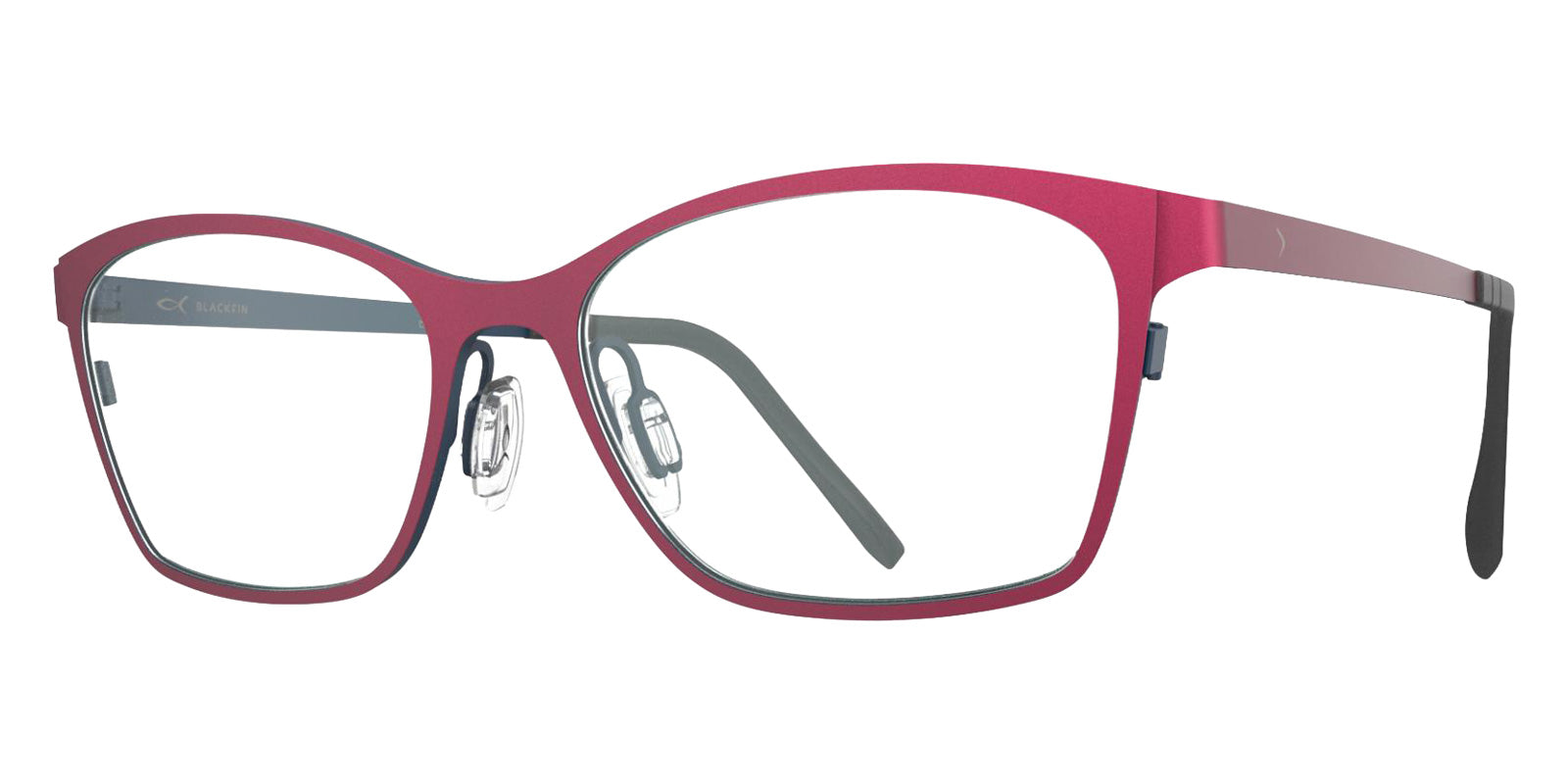 Blackfin® LONG ISLAND Eyeglasses BLF LONG ISLAND OP 1667 49 - Burgundy Red/Shadow Dark Blue