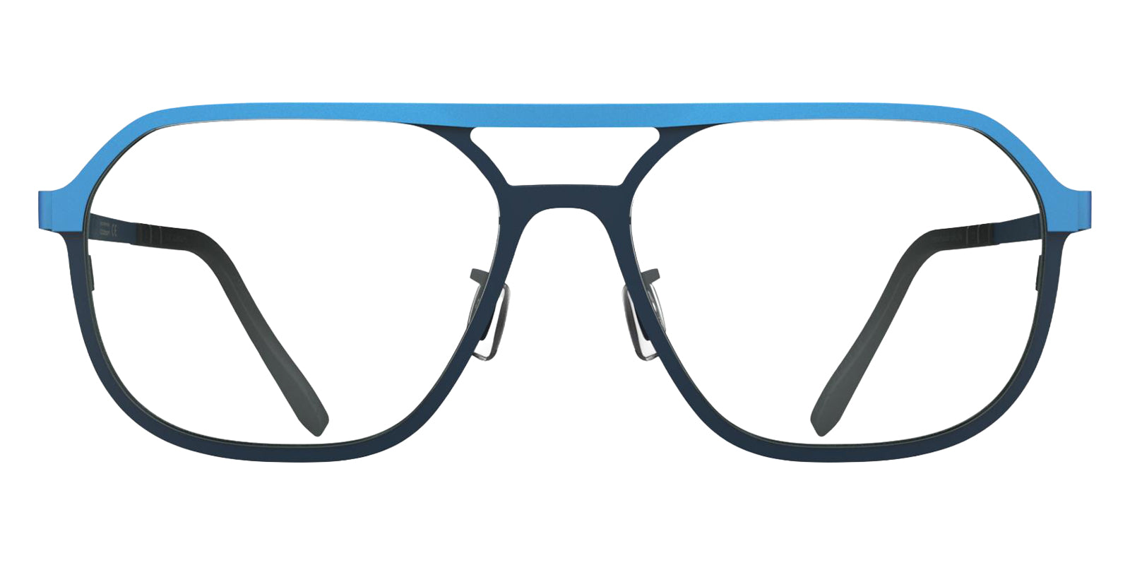 Blackfin® LOPEZ Eyeglasses - TROPICAL BLUE/SHADOW DARK BLUE 1873