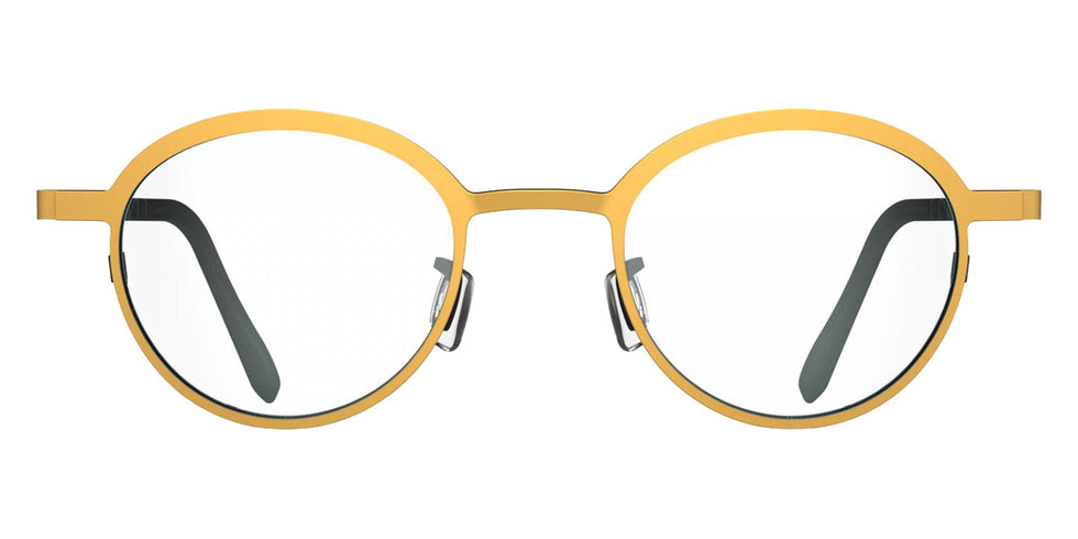 Blackfin® MERCER Eyeglasses BLF MERCER OP 1924 45 - Ochre Yellow/Black Ink