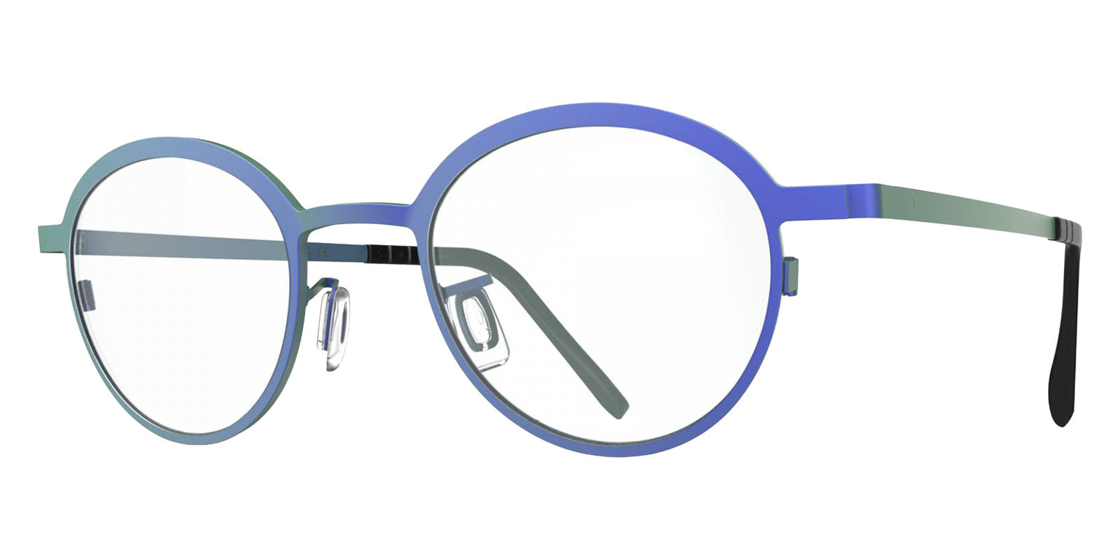 Blackfin® MERCER Eyeglasses BLF MERCER OP 1960 45 - Iridescent Blue - Green