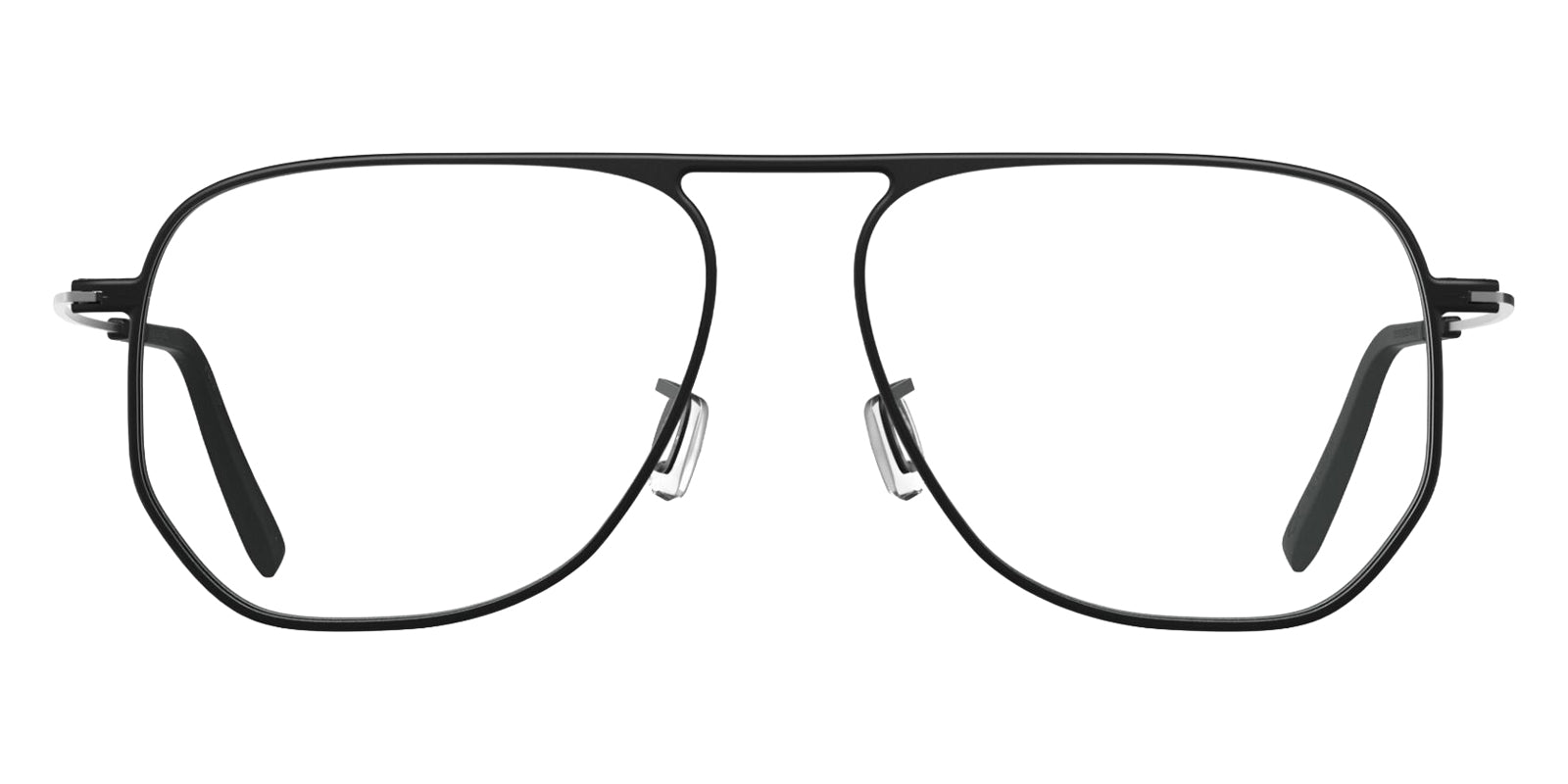 Blackfin® MONTECITO Eyeglasses - BLACKFIN BLACK/SATIN SILVER 1852