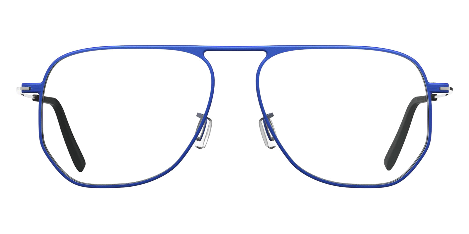 Blackfin® MONTECITO Eyeglasses - OLYMPIC BLUE/ SHINY SILVER 1704