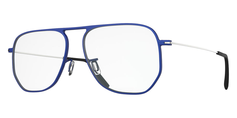 Blackfin® MONTECITO Eyeglasses - OLYMPIC BLUE/ SHINY SILVER 1704