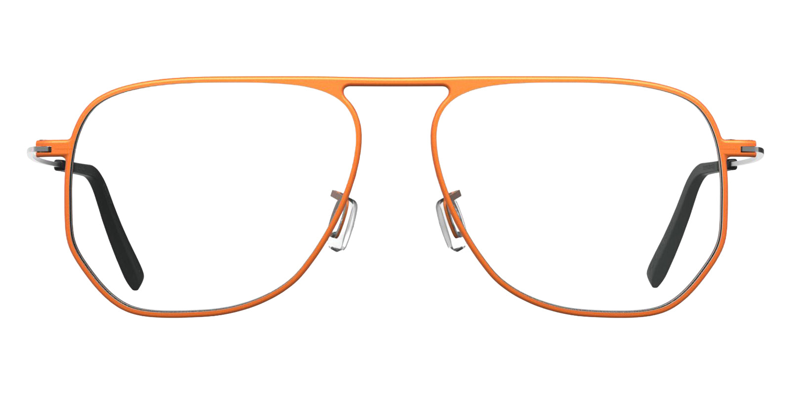 Blackfin® MONTECITO Eyeglasses - SPACE ORANGE/SATIN SILVER 1882