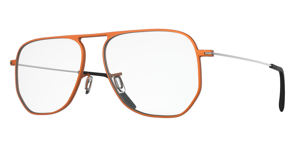 Blackfin® MONTECITO Eyeglasses - SPACE ORANGE/SATIN SILVER 1882
