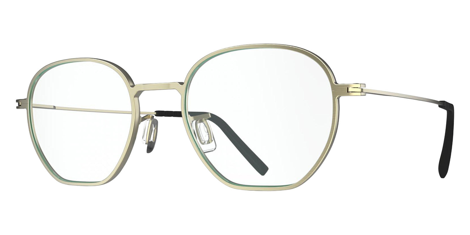 Blackfin® NILES Eyeglasses BLF NILES OP 1777 48 - Brushed Light Gold